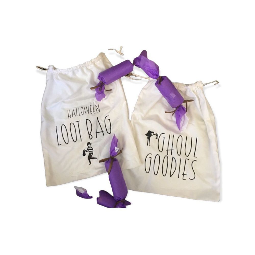 Halloween Goodie Bags with Free Goodie Filled Poppers